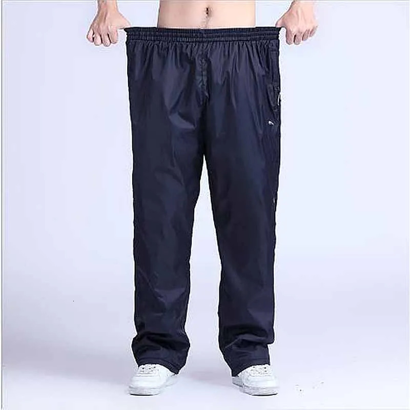 plus size fat trousers spring summer casual pants mens sweatpants mid full loose thin men clothes 241104