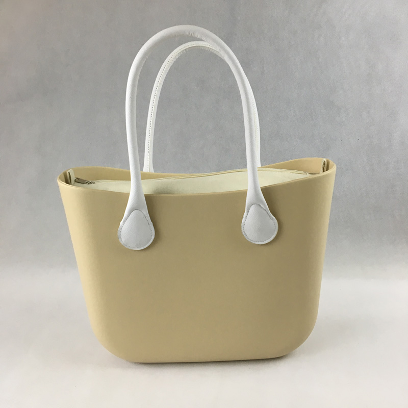 New Classic Size O Bag Style Bag with Waterproof Canvas Insert Inner and Handles Obag women Bag