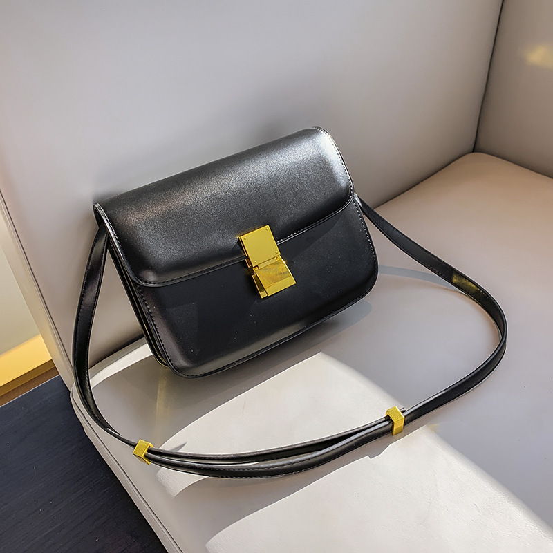Women’s Genuine Leather Shoulder Bag 2024 Square Bags Luxury Designer Handbag Fashion Messenger BagsTofu Bags