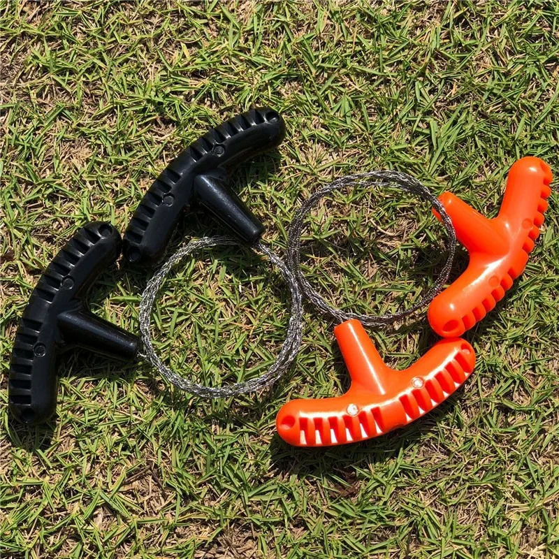 Manual Hand Steel Rope Chain Saw Portable Travel Emergency Survival Tools Wire Kits Hiking Outdoor Camping Equipments Gear 241106