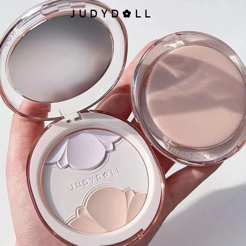 Judydoll makeup powder wear-resistant intermediate fully covered finished oil waterproof base 241107