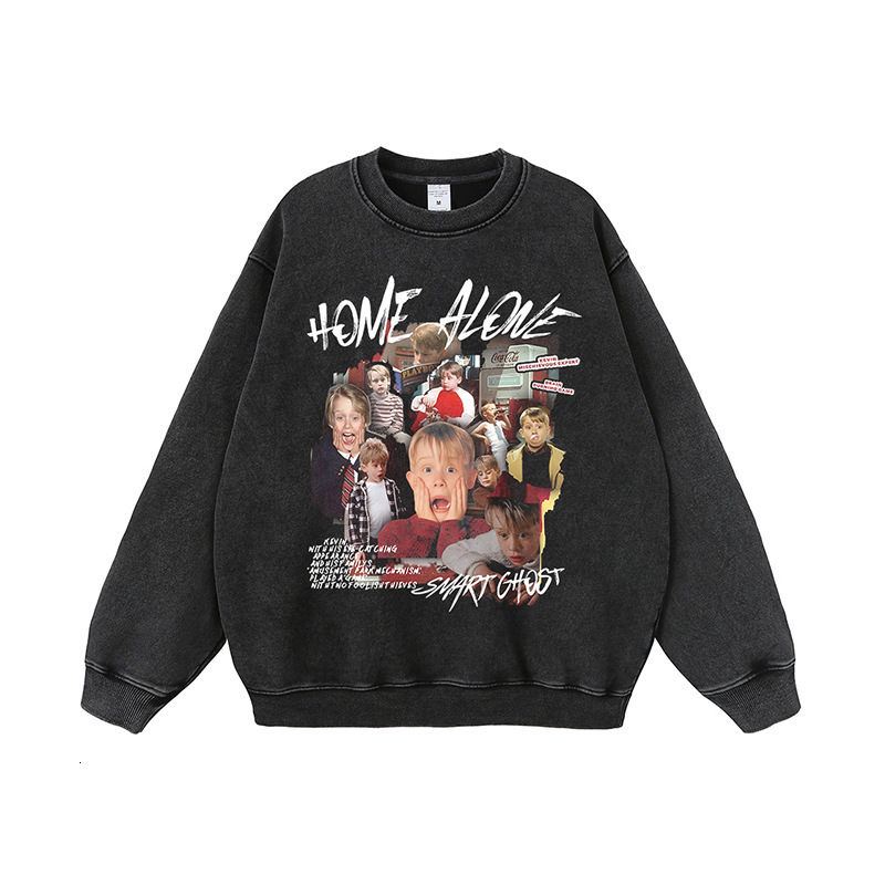 New movie posters, portraits, worn-out washed hoodies, men's and women's casual jackets, designer trendy T-shirts