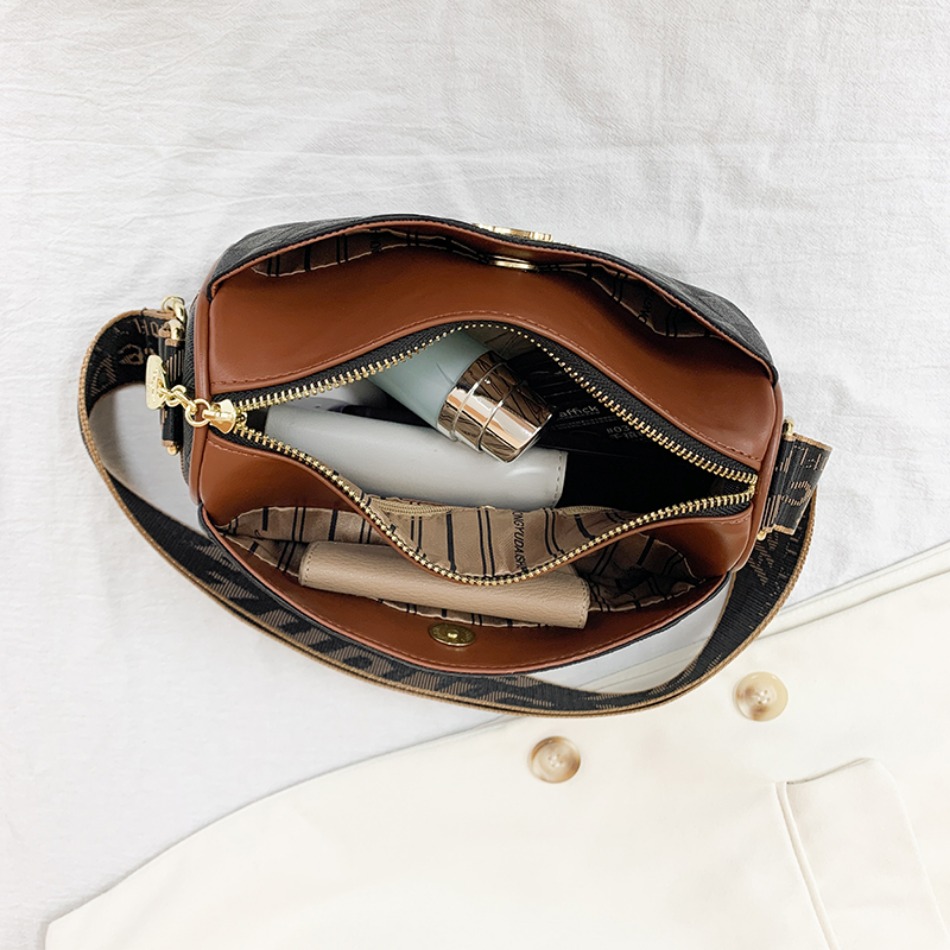 New Luxury High Quality Women Messenger Bag Famous Designer Lady Shoulder Bags Fashionable Checkered Trendy Crossbody Sac A Main