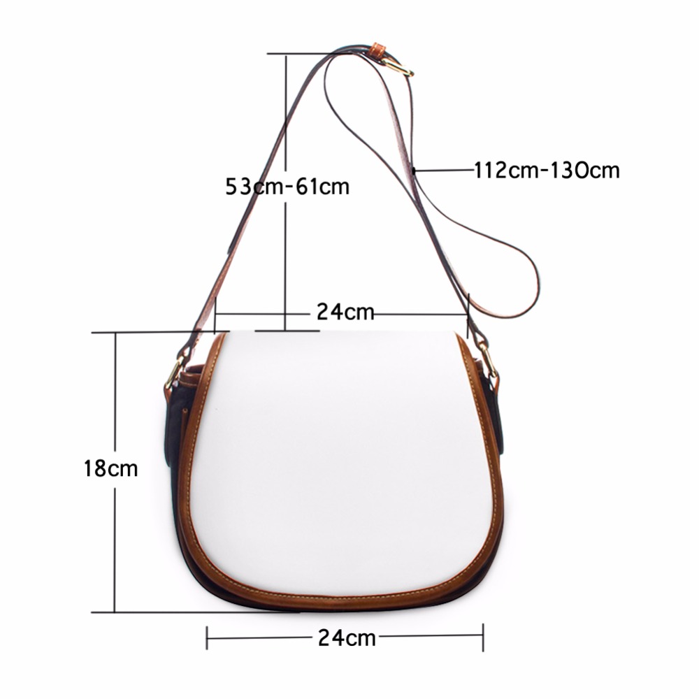 Van Gogh Pattern Adjustable Shoulder Bag Female Messenger Bags Girls Women's PU Leather Ladies Starry Sky Crossbody Bag