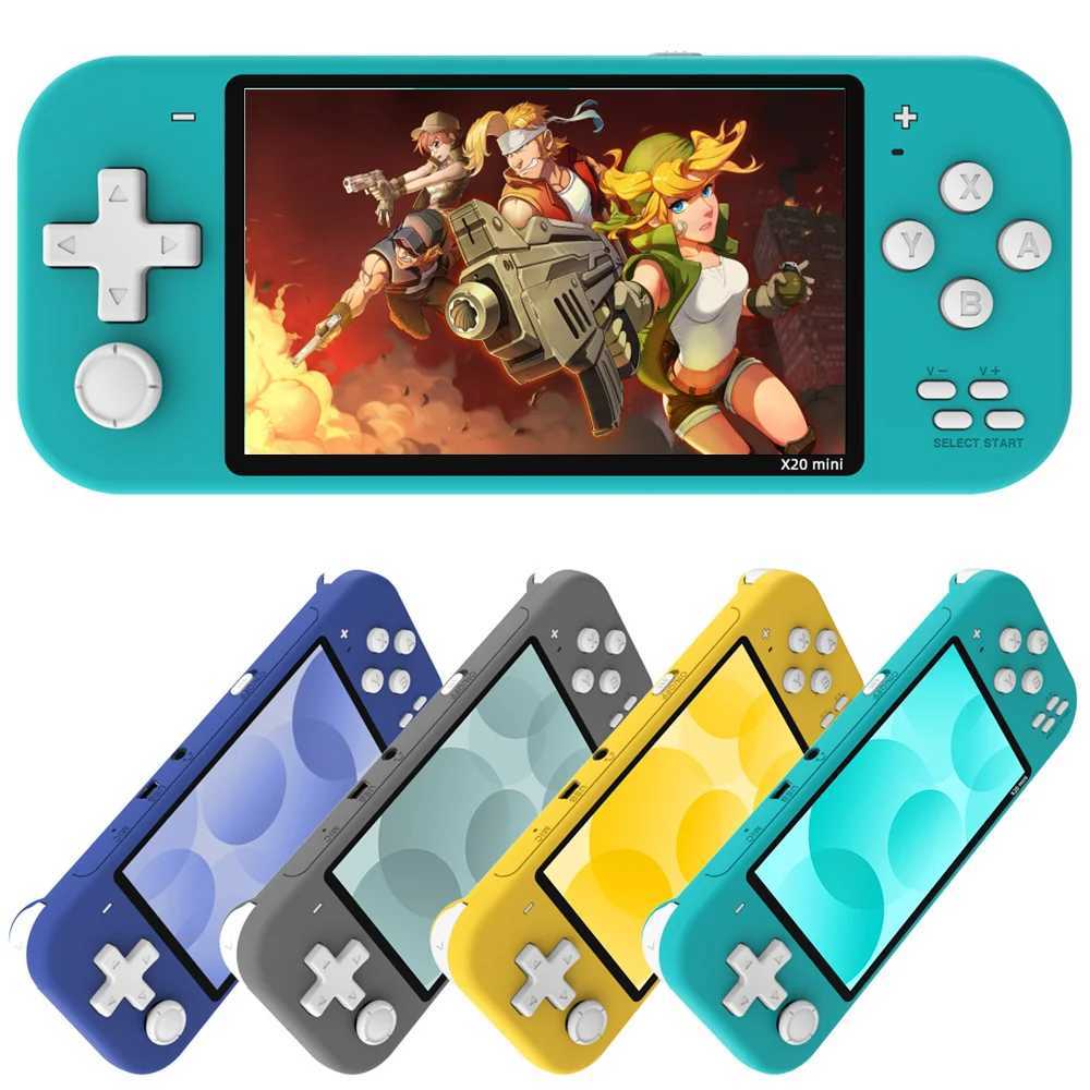 X20 GameBoy portable retro handheld game console mini 4.3-inch high-definition IPS Sn 2500 game with 8GB storage card Y241107