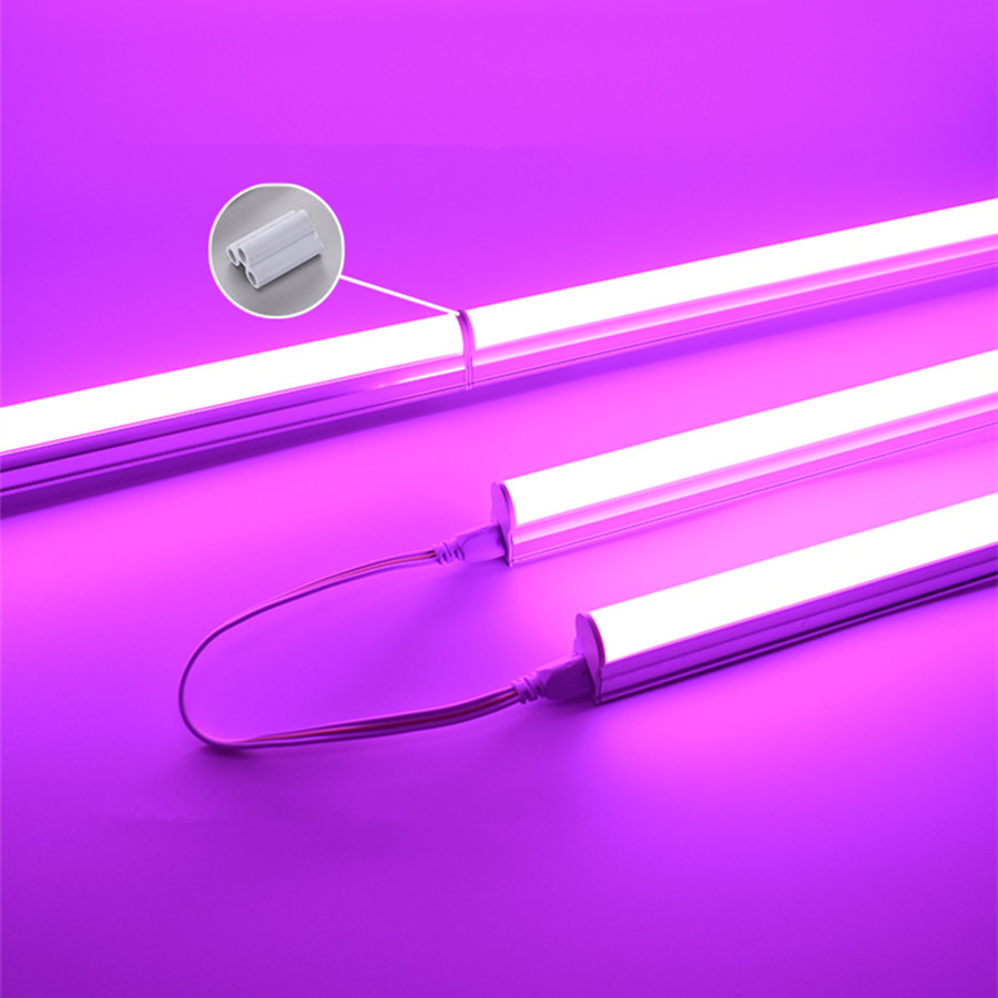 Square T5 LED Tubes Color Light 120cm 4ft 18W Integrated AC160-260V Aluminum Full PC Lamp Red Green Blue Yellow High Brightness 1200mm Fluroscent Blub