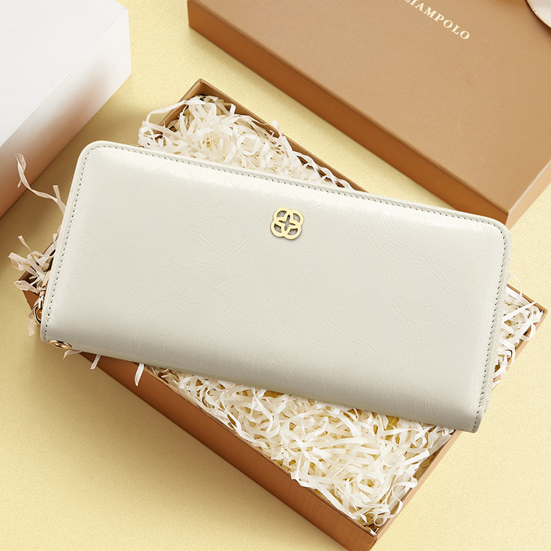 WILLIAMPOLO Women Wallet RFID High Quality Leather Wallets For Woman Long Zipper Large Ladies Clutch Bag Female Purse Card Holde