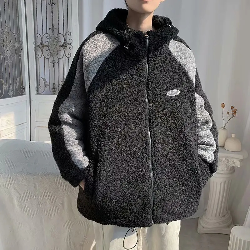 Mens winter and autumn warm jackets fashionable mens faux fur jackets high-end faux mink jackets with collars F53 jacket 241107