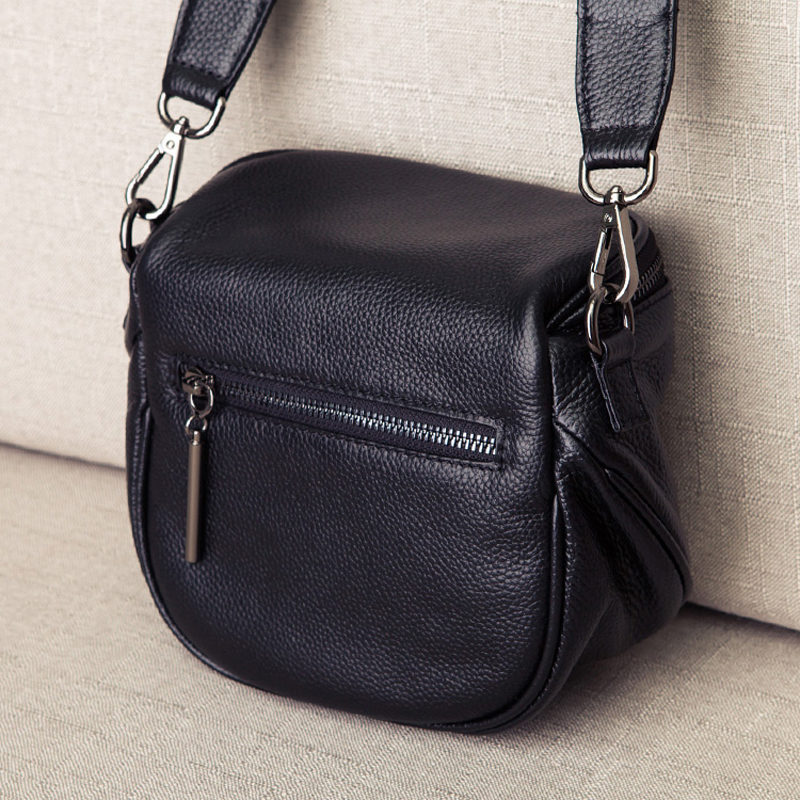 Genuine Leather Shoulder Bag Women's Luxury Handbags Fashion Crossbody Bags For Women Messenger Saddle Bag Female Tote Purse
