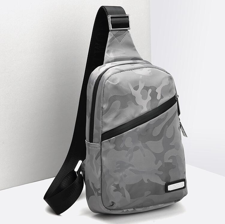 Youth Chest bag male tide brand backpack camouflage small messenger bag men's fashion tide canvas 2020 new shoulder bag