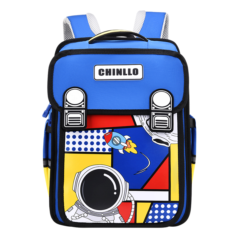 New Design Elementary School Backpack For Boys Girls EVA Pencil Case Set Orthopedic Breathable Load Reducing Children Schoolbags