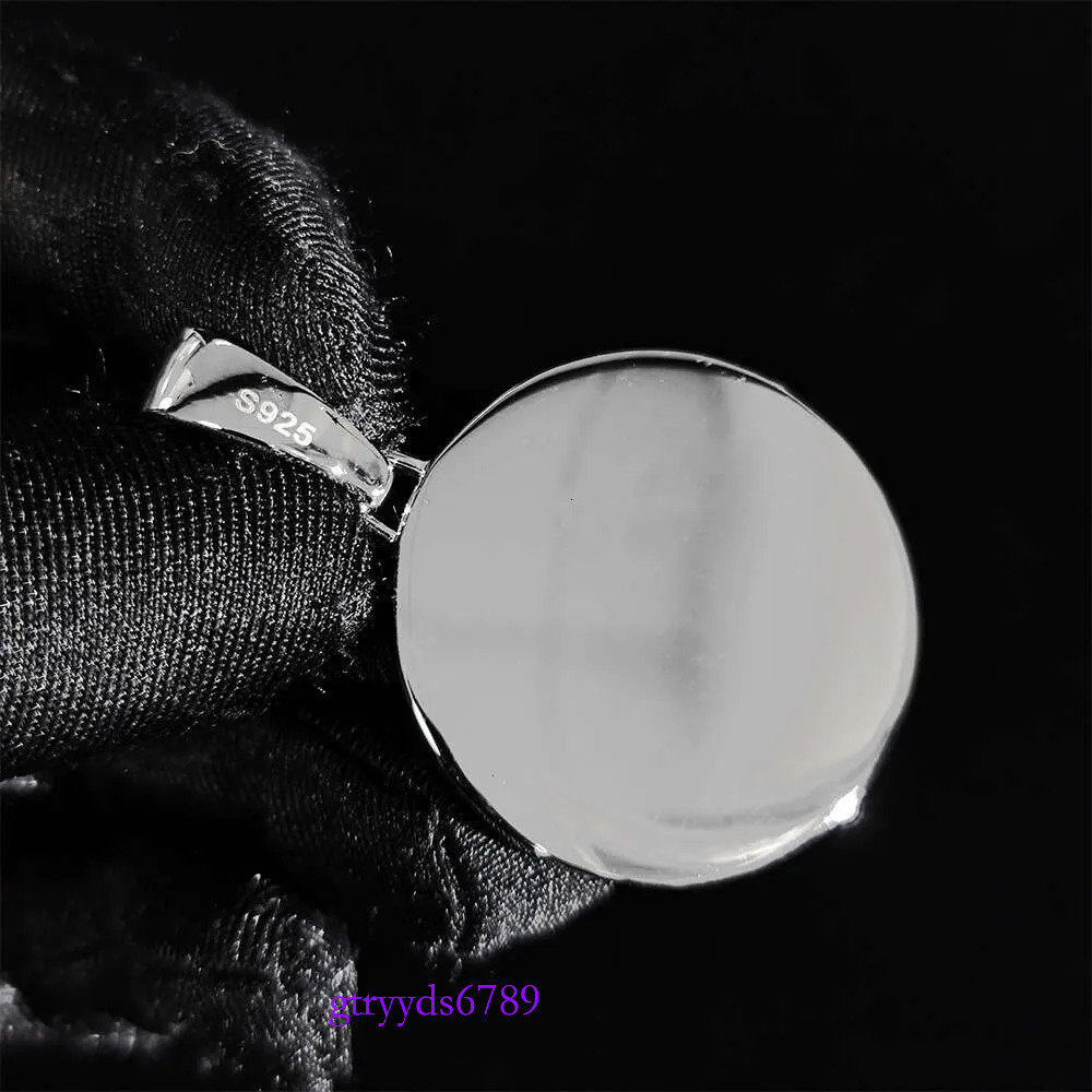 Pass Dia Tester S Sterg Sier VVS Moissanite 14k Iced Out Custom Memory Picture Photo Pendant