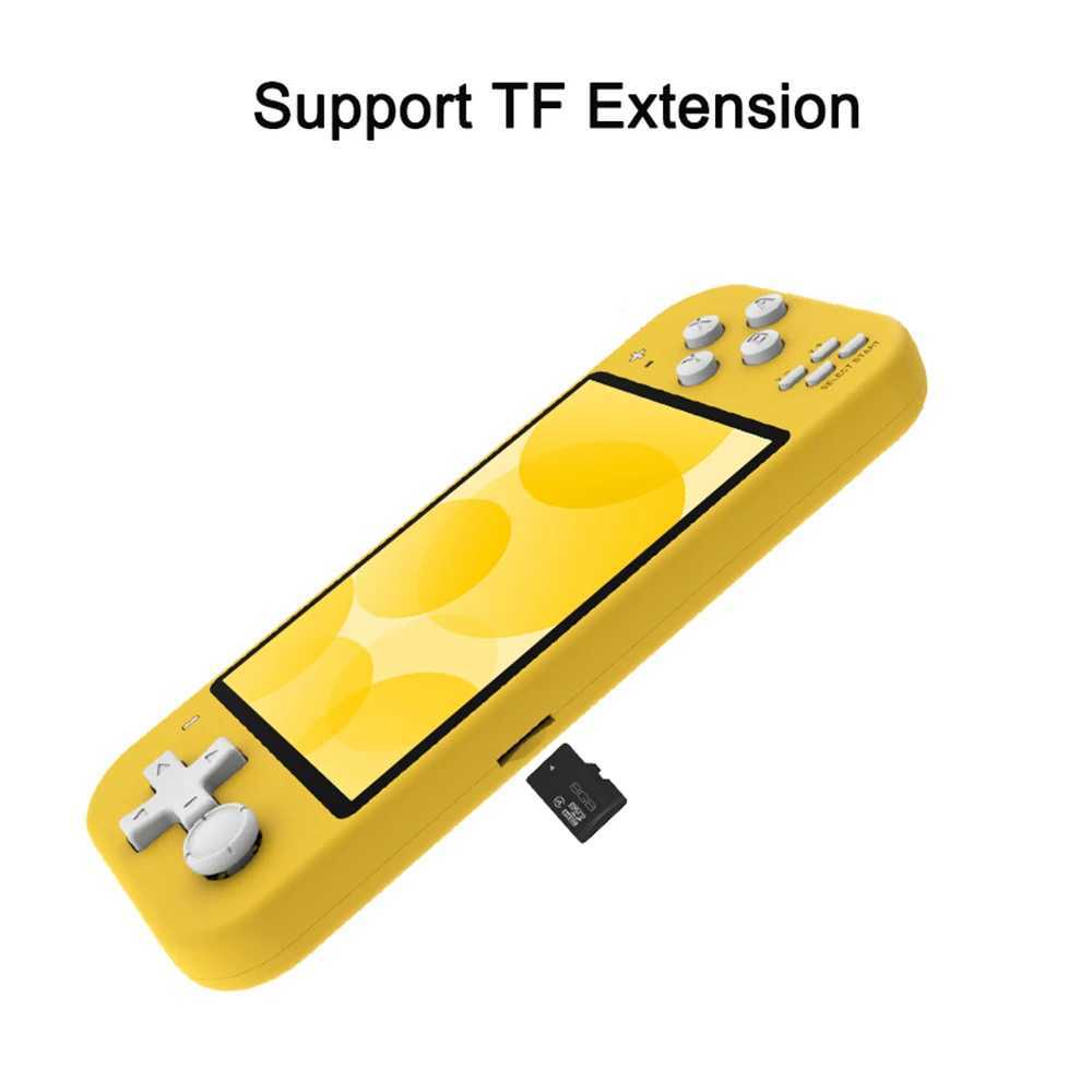 X20 GameBoy portable retro handheld game console mini 4.3-inch high-definition IPS Sn 2500 game with 8GB storage card Y241107