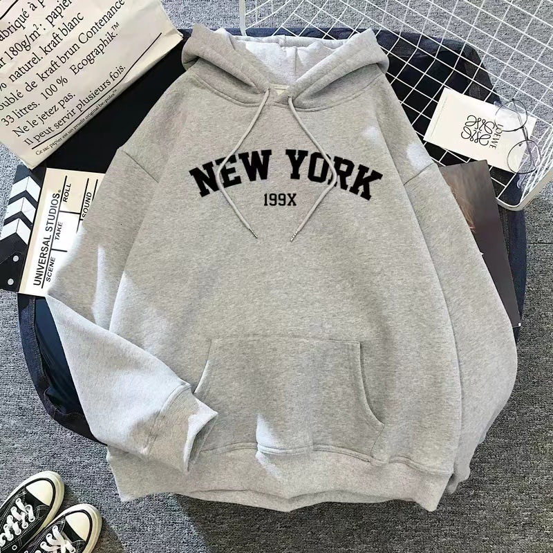 New Velvet Hoodie for Men and Women Autumn/Winter Couple Loose Top Designer Fashion Hoodie Trendy T-shirt