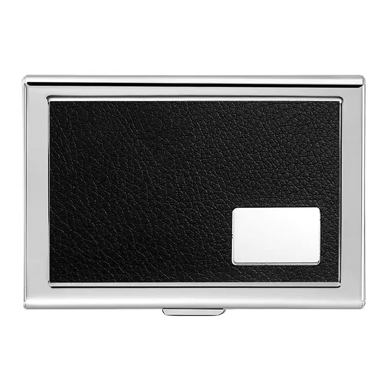 Fashion Aluminum Anti Magnetic Card Holder Women Men Metal Credit Card Business Card Holders Organizer Purse Wallet