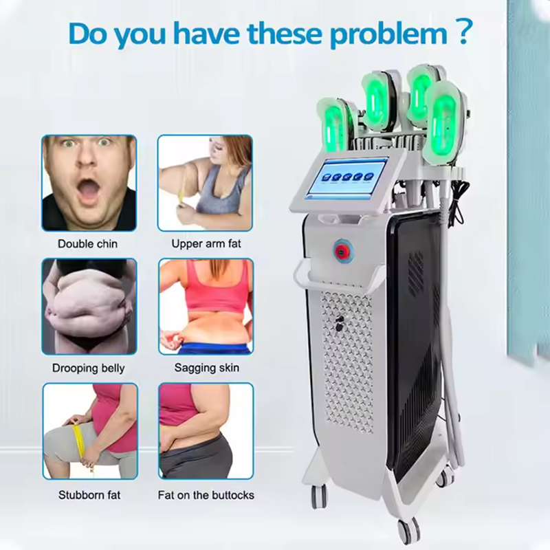 Rf Cryo Machine Newest Cryolipolysis Lose Weight Cavitation Shaping Cryotherapy Sculptures Equipment
