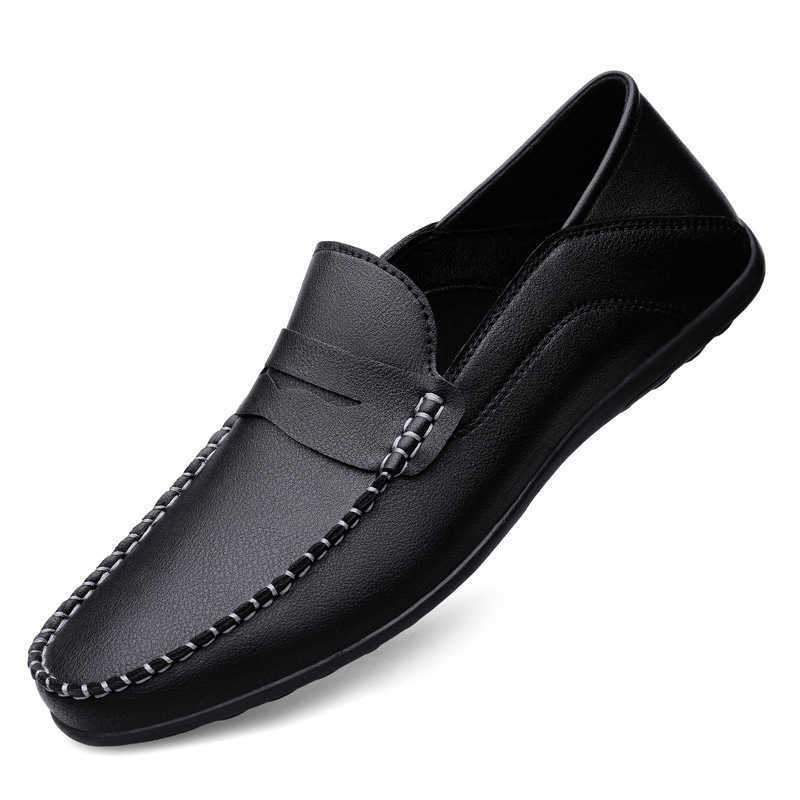 CMM Four Seasons Mens Bean Shoes Lazy Half Dragged Low Top Soft Bottom Soft Surface White Casual Shoes Trendy Mens Shoes