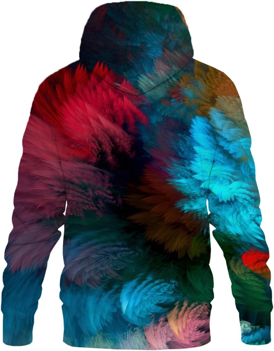 Hoodie for Mens Womens Unisex 3D Print Hoodies Graphic Space Pullover Hooded Sweatshirts for Men Women Graphic Trendy colored patterns