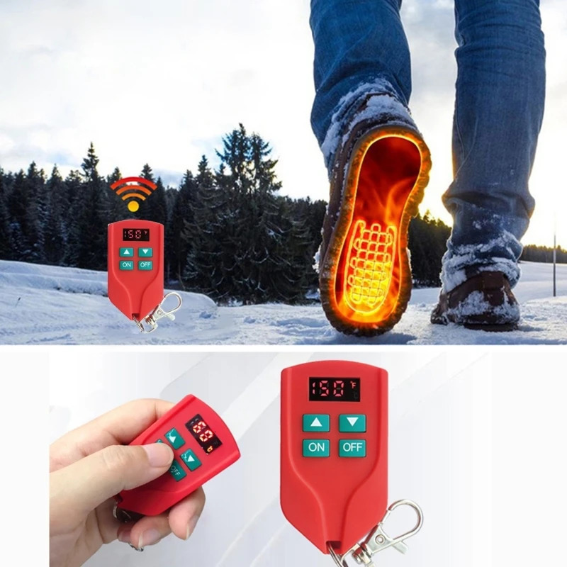 shoe sleeve with adjustable temperature wireless foot warming and refrigeration suitable for hunting hiking camping 241106