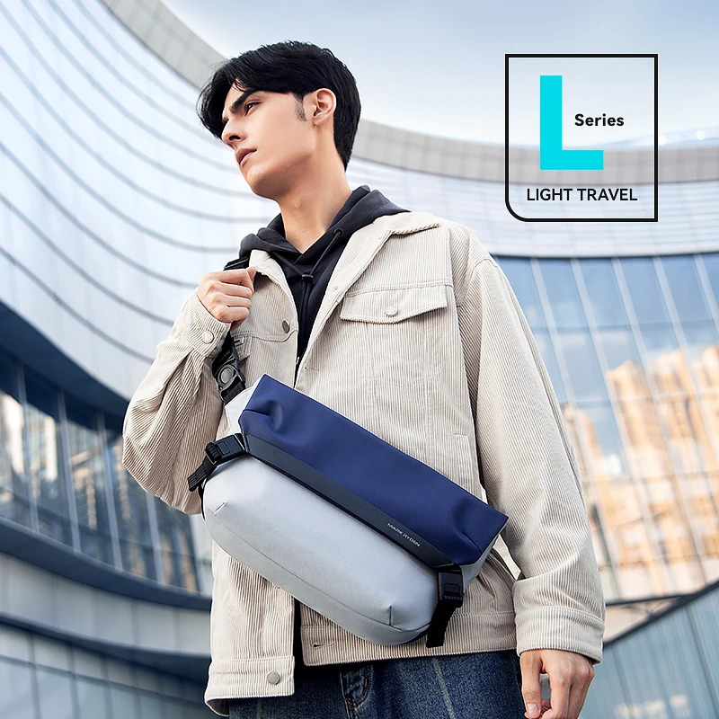 MARK RYDEN Sling Bag Men Messenger Fits 11 inch ipad Crossbody Shoulder Ykk Zipper 241106