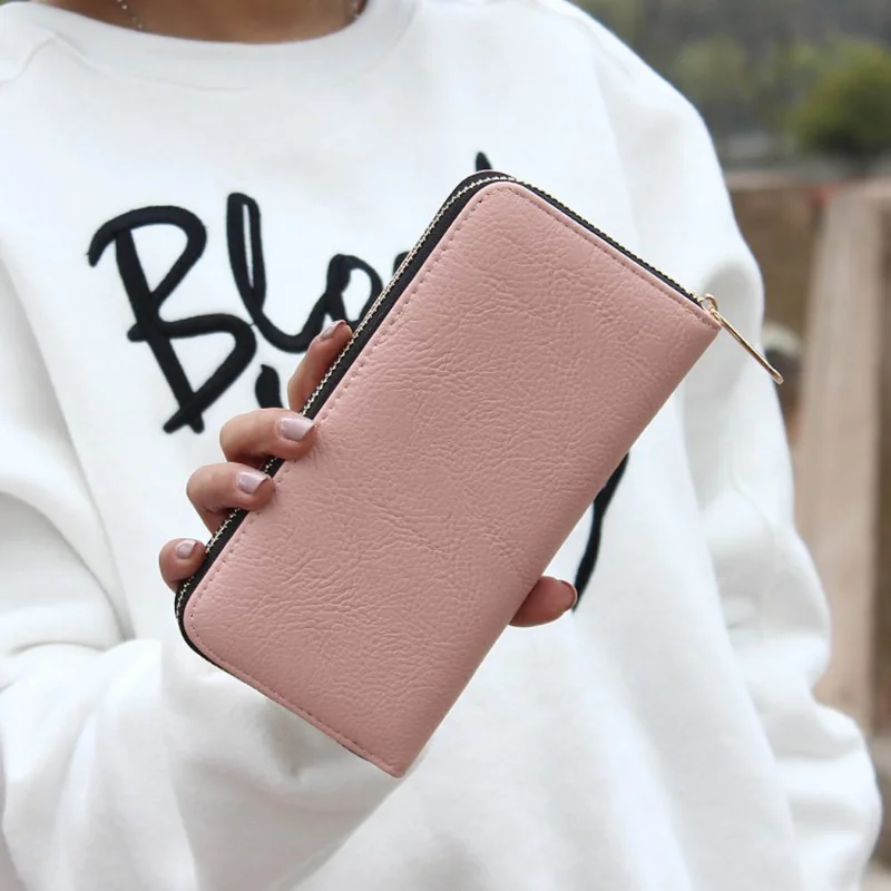 Luxury High Quality Wallet Women Cat Cartoon Wallet Creative Female Card Holder Casual Zip Ladies Clutch PU Leather Coin Purse