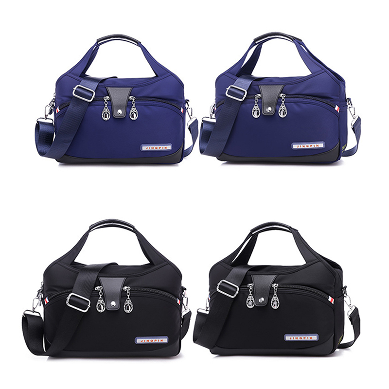 Summer New Fashion Casual Pure Single Shoulder Bag Large Capacity Canvas Bag Lady's Slanting Bag