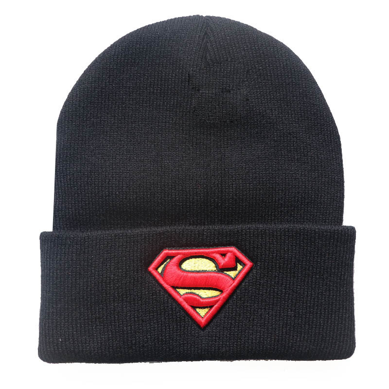 High quality design, men and women Cartoon Anime Embroidered Knitted Warm Cold Hat