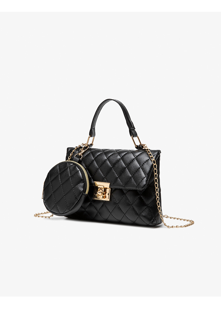 Ladies Hand Bling Dias - Small Square Women's Casual Bag With Chain Handle New Free Delivery Designer Bag