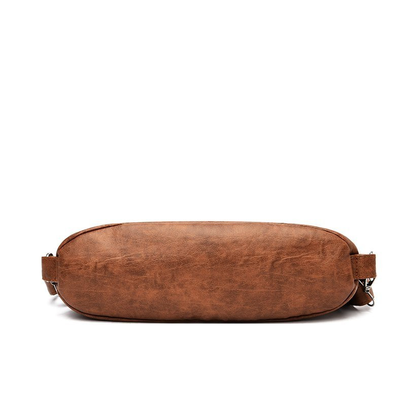 Vintage Women Shoulder Bag Fashion PU Leather Messenger Bag Designer Purse Large Capacity Handbag Travel Bag sac à main