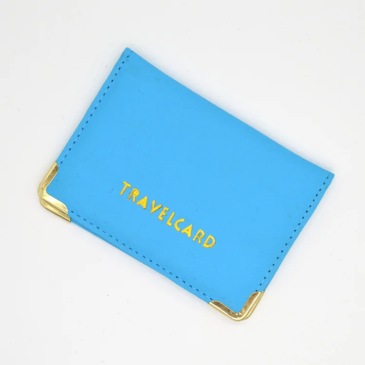 Soft Leather Travel Card Bus Pass Credit Card ID Card Wallet Cover Case Holder