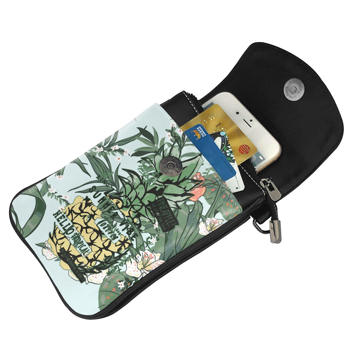 Luxury Bag For Women Sale Tropical Plants Handbags Fashion Women Leather Messenger Shoulder Daily Designer Female Crossbody Bag