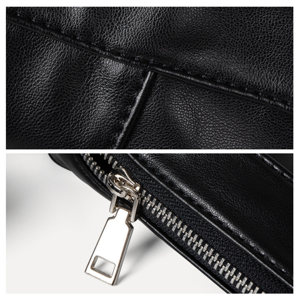 Women Pleated Dumpling Bag Large Capacity PU Drawstring Hobo Bag Stylish Crossbody Bag Adjustable Strap for Party Vacation