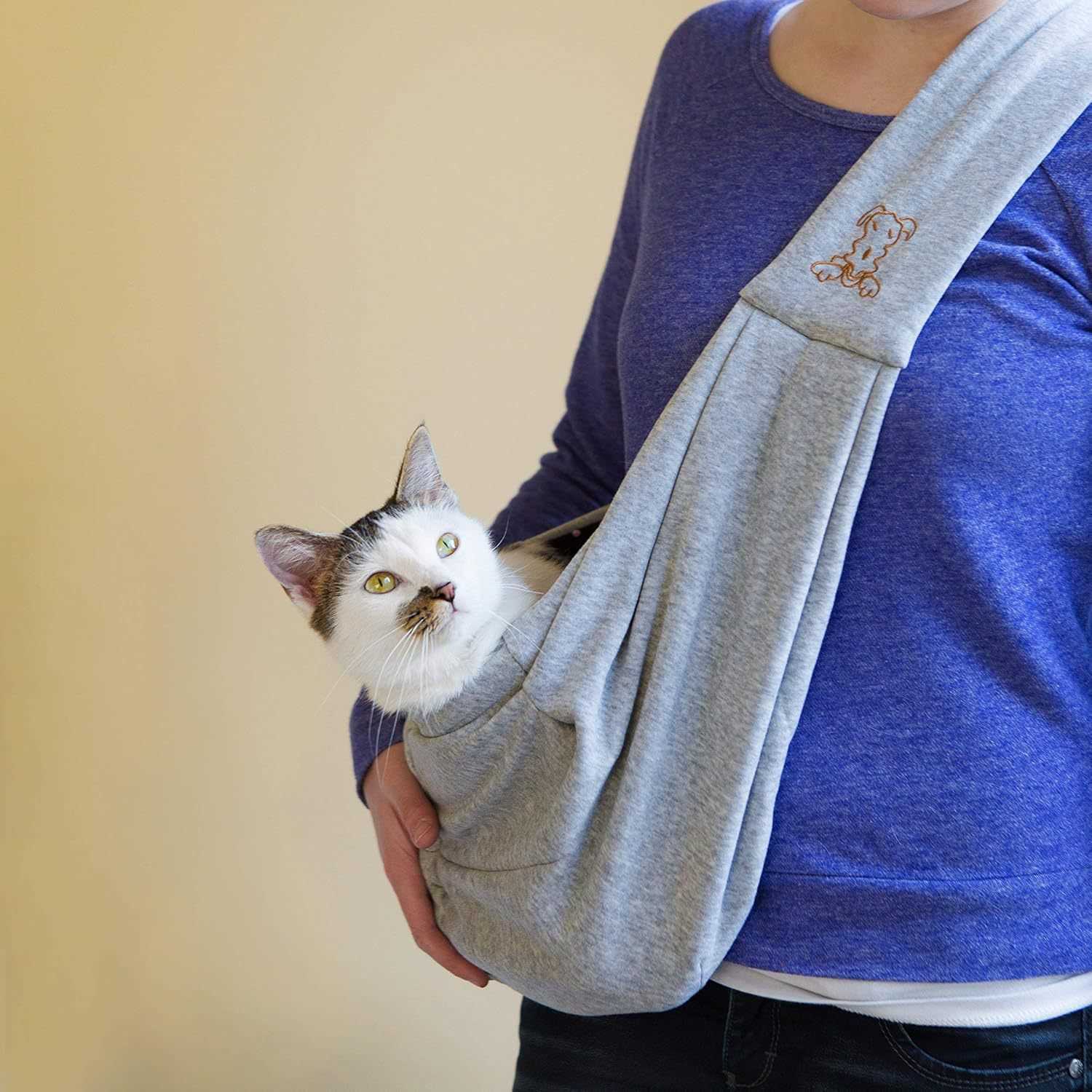 Pet bag, shoulder breathable pet bag, cat crossbody backpack, cat dog outdoor portable bag, pet supplies 241115