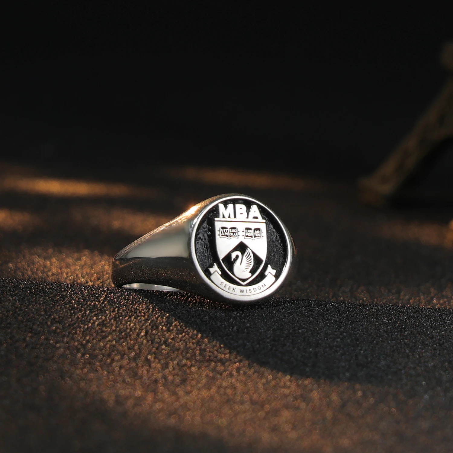 Customized personalized 3D 13mm ring womens fashion ring 925 silver ring family gift wholesale 241106