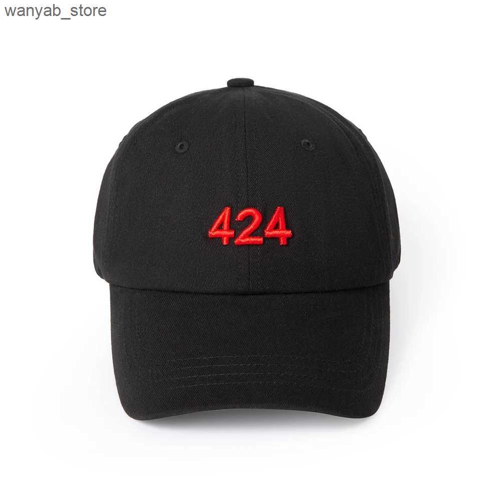 Ball Caps Frog drift Streetwear Summer Embroidery 424 FourTwo Four Sun Adjustable Casual Fashion Black Mens Baseball Hat L240910 L0910