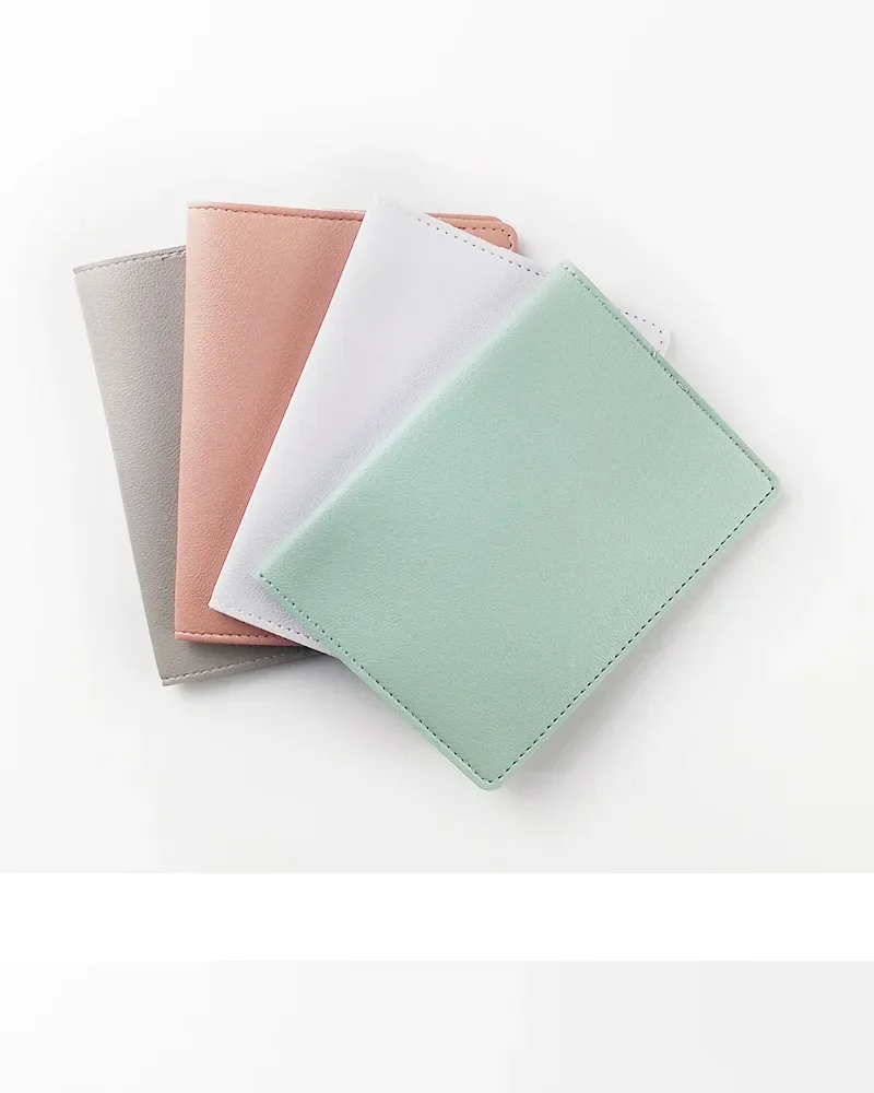 Fashion Passport Cover Soft Pu Leather Multi Color Card Holder Passport Cover Travel Passport Holder Document Tickets Organizer