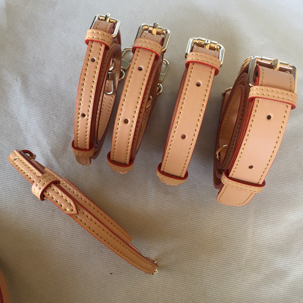 Adjustable 105-120cm Genuine Cow Leather Bag Straps Handbag Handle Wide Belt Shoulder Crossbody Customized Beeswax Bag Strap