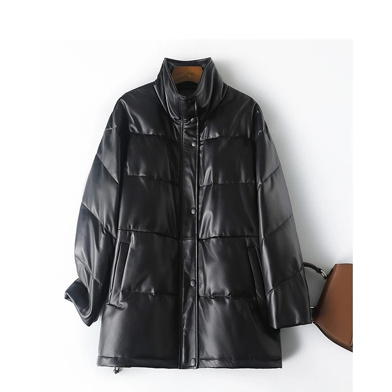 AYUNSUE genuine sheepskin jacket womens winter jacket womens genuine leather jacket Puffer jacket warm Chaquetas Mujeres 241107