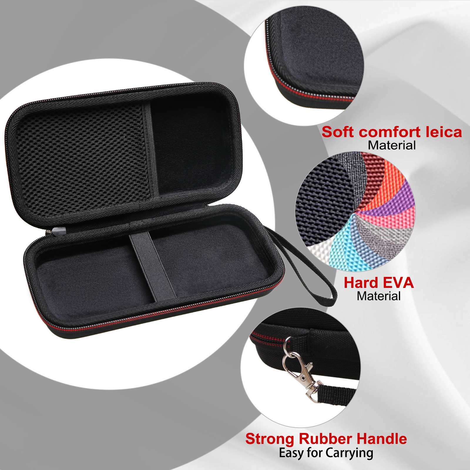 LTGEM EVA Hard Case Compatible with Texas Instruments TI-84 Plus CE//TI-Nspire CX CAS/TI-Nspire CX II/Color Graphing Calculator
