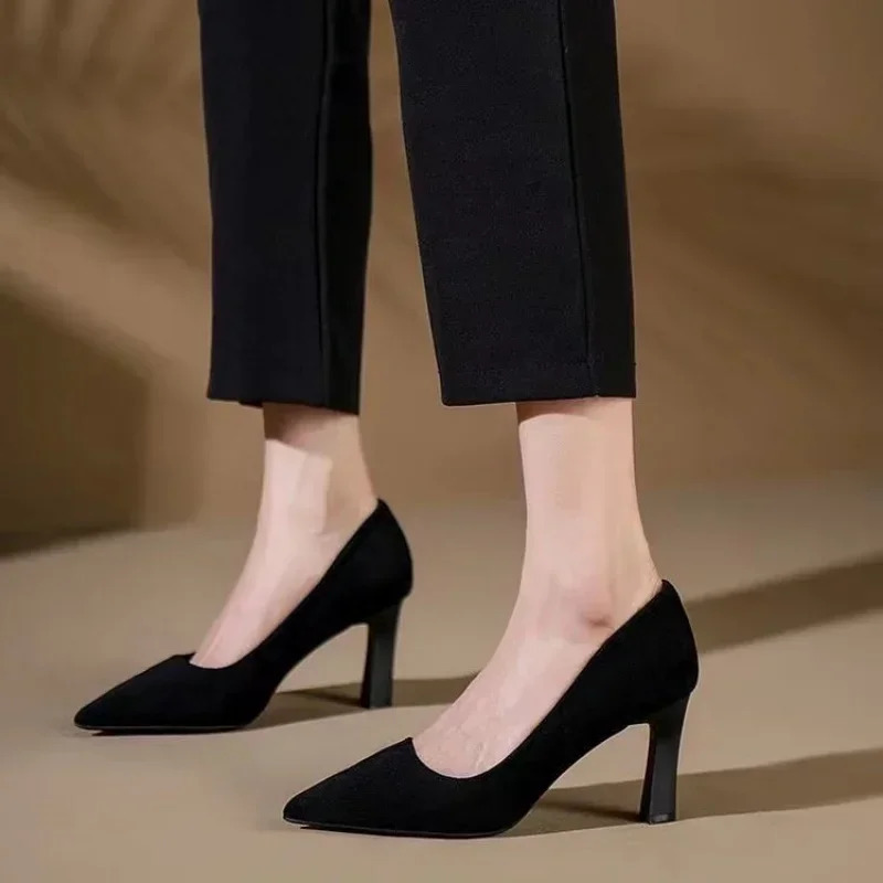 Sandals Green Women High Heels Shoes Retro Pointed Toe Sexy Pumps 2024 Summer Wedding Women Shoes Stilettos Zapatos 241106