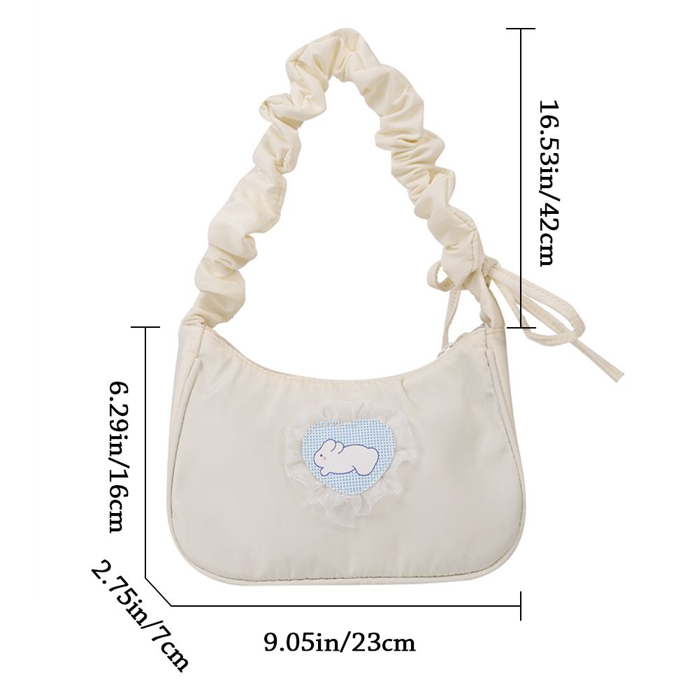 Fashion Women Shoulder Bags Nylon Sling Bag Female Cute Lace Crossbody Clutch Handbags Messenger Handbags