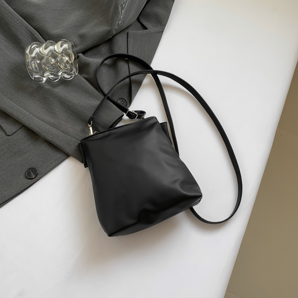 Cute Bow Y2K Purse PU Leather Sweet Pearl Fashion Handbag with Detachable Strap Trendy Crossbody Bag Top Handle Bag for Women