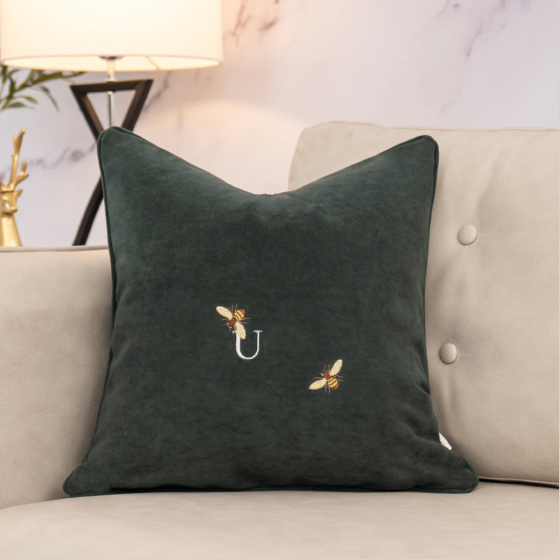 Designer Decorative Pillow Fashion Letter Size 30*50 45*45 50*50 Cushion Cushions Home Decorate For Bedding Room Chair Sofa Car Office Hotel