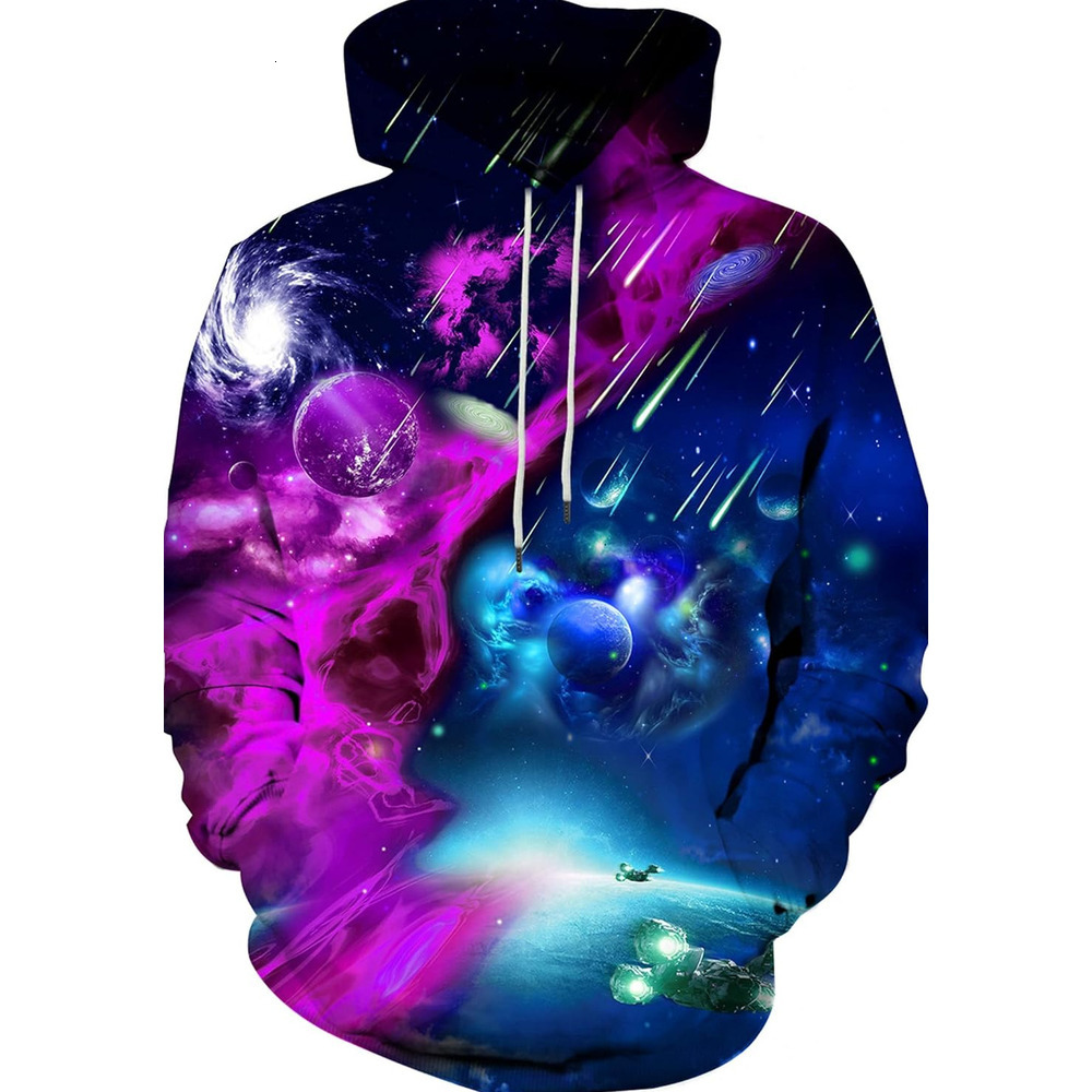 Hoodie for Mens Womens Neutral 3D printed hooded sweatshirt with pullover design suitable for both men and women Graphic Hoodies sweatshirt Dreamy Col