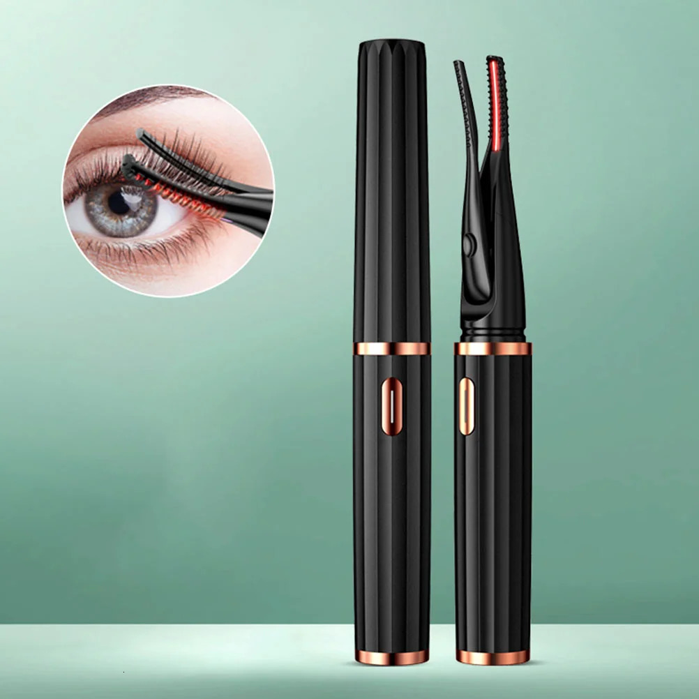 Electric eyelash curler heating makeup tool volume eye black electric tool heating curl Miss Abs 241107