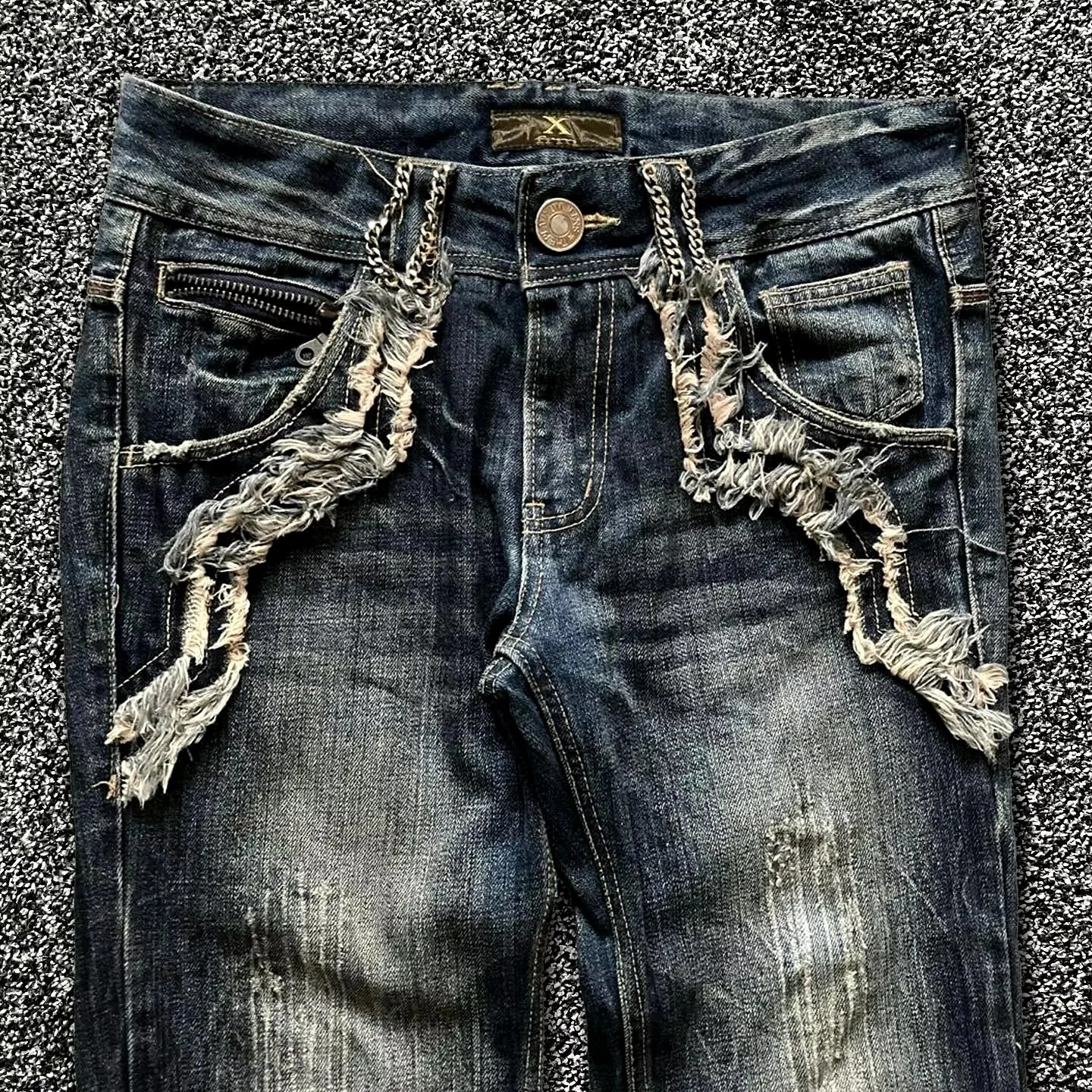 Baggy Hip Hop Streetwear Style Jeans Distressed Y2k Versatile Straight Wide Leg Denim Pants for Men and Women Black Pants 241106