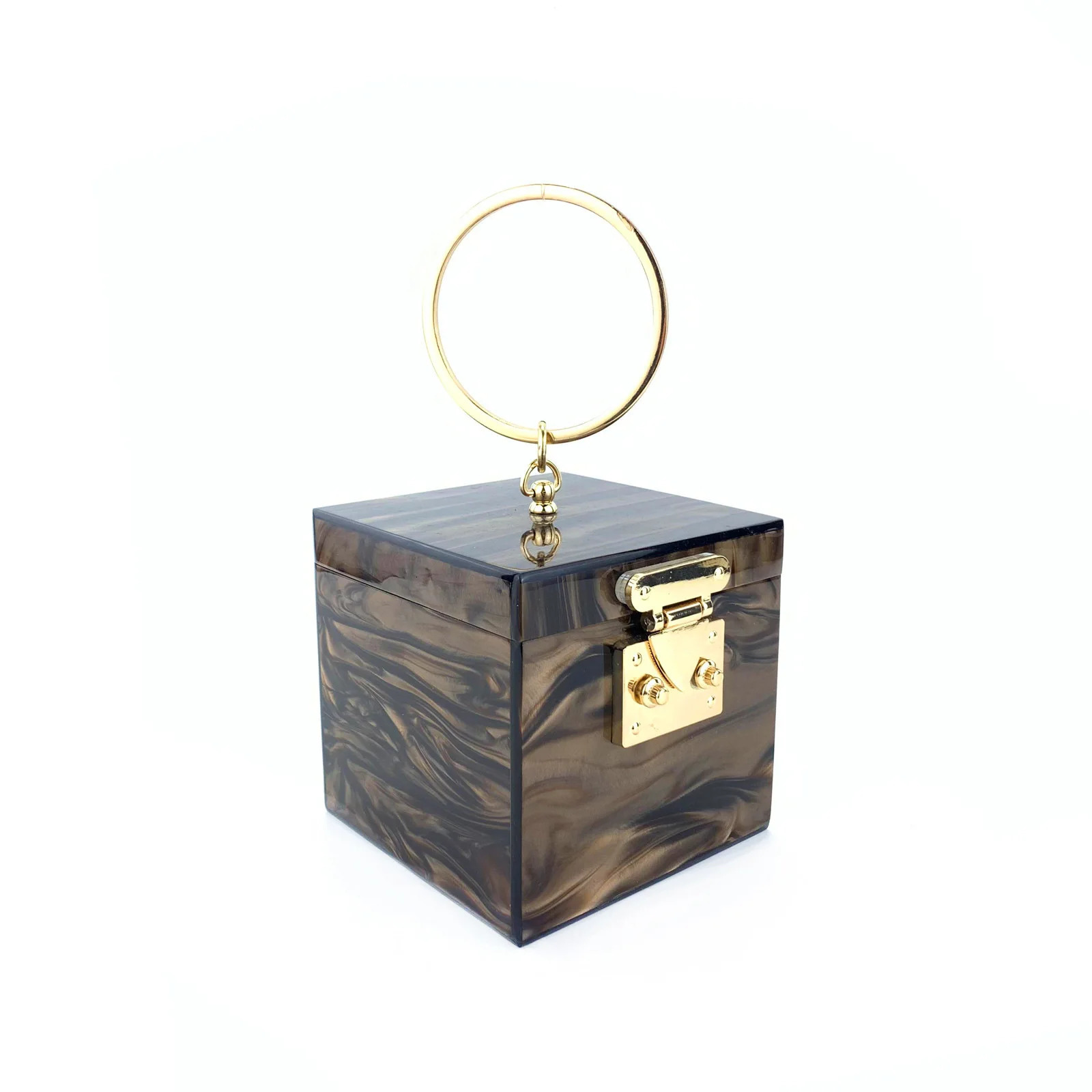 XIYUAN Acrylic Box Night Clutch Bag Womens er Acrylic Handbag Wedding Party Acrylic Handbag 241106