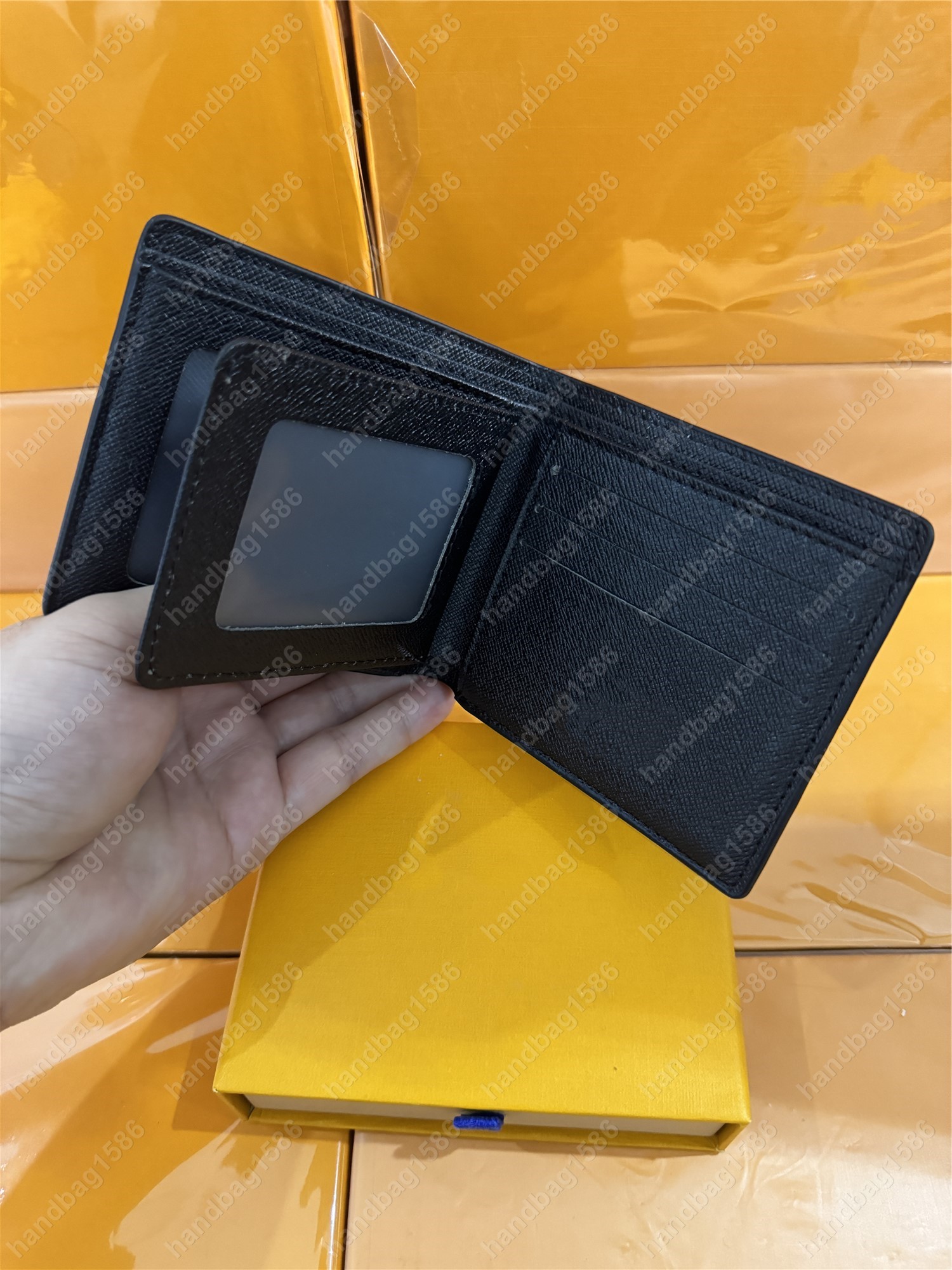 Designer bag mens wallets luxury Multiple purses embossed flower letter Shadow credit card holders male fashion short money clutch bag Wallets Holders With box