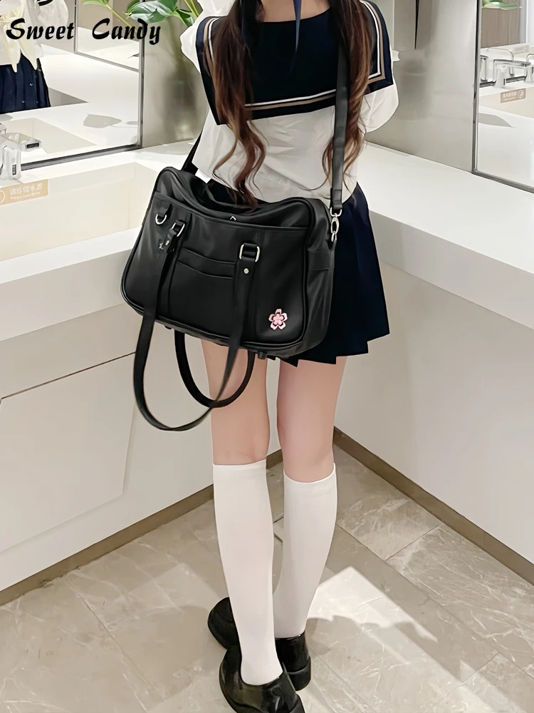 Briefcase high Students Bag Schoolbags Shoulder Bags14-16inch Laptop Bags Messenger Bags Office HandbagPU Leather tote bag 250106