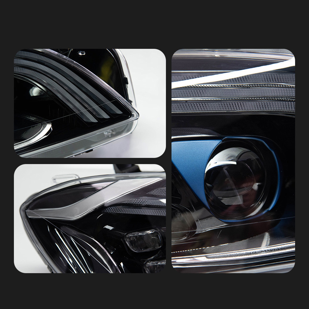 LED Headlight for Benz W164 ML LED Headlight 20 12-20 15 Headlights ML350 ML500 DRL Daytime Lights Signal Lamp